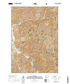 Robbins Gulch 2020 topographic map thumbnail