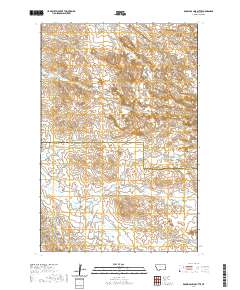 Rocking Chair Butte 2020 topographic map thumbnail