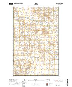 Rocky Buttes 2020 topographic map thumbnail