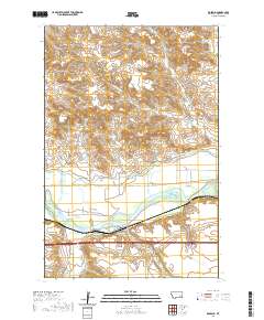 Rosebud 2020 topographic map thumbnail