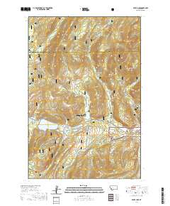 Silver Lake 2020 topographic map thumbnail