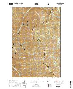 Skalkaho Pass 2020 topographic map thumbnail