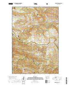 Snedaker Basin 2020 topographic map thumbnail