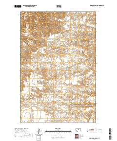 Soda Spring Coulee 2020 topographic map thumbnail