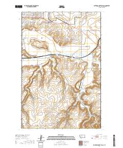 Southeast Great Falls 2020 topographic map thumbnail