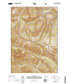 Sphinx Mountain 2020 topographic map thumbnail
