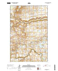 Split Rock Lake 2020 topographic map thumbnail