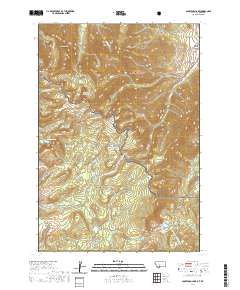 Sportsman Lake 2020 topographic map thumbnail