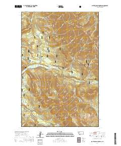 Spotted Bear Mountain 2020 topographic map thumbnail