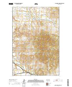 Spring Creek Junction 2020 topographic map thumbnail