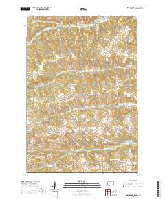 Spring Creek Ranch 2020 topographic map thumbnail