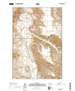 Spring Draw 2020 topographic map thumbnail