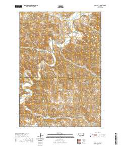 Spring Gulch 2020 topographic map thumbnail