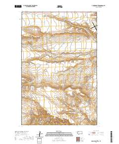 Duckhead Buttes 2020 topographic map thumbnail