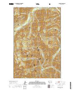 Stahl Peak 2020 topographic map thumbnail