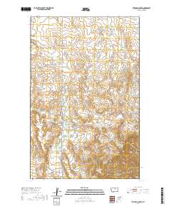 Stiffarm Coulee 2020 topographic map thumbnail