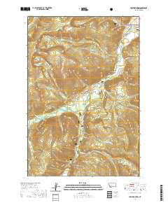Stine Mountain 2020 topographic map thumbnail