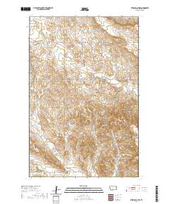 Stinking Coulee 2020 topographic map thumbnail