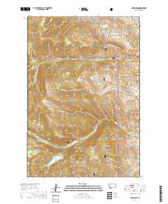 Storm Peak 2020 topographic map thumbnail