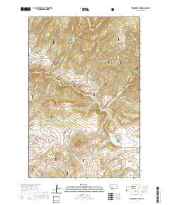 Strawberry Butte 2020 topographic map thumbnail