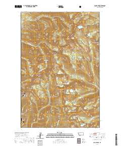 Stuart Peak 2020 topographic map thumbnail
