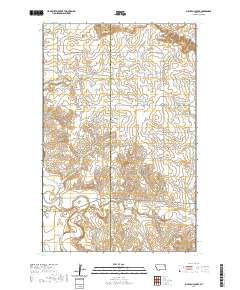 Sullivan Coulee 2020 topographic map thumbnail