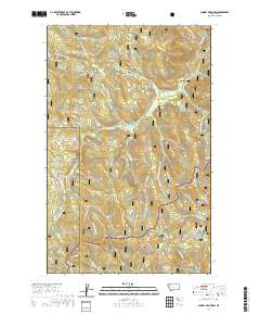 Sunday Mountain 2020 topographic map thumbnail