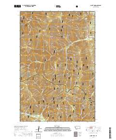 Sunset Peak 2020 topographic map thumbnail