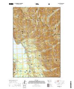 Swan Lake 2020 topographic map thumbnail