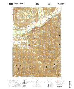 Swede Gulch 2020 topographic map thumbnail