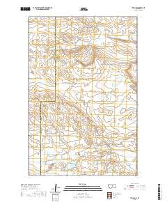 Teigen NW 2020 topographic map thumbnail