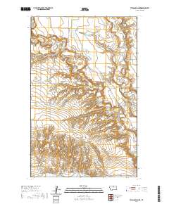 Telescope Coulee 2020 topographic map thumbnail