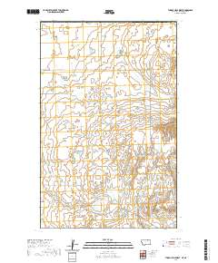 Thoeny Hills West 2020 topographic map thumbnail