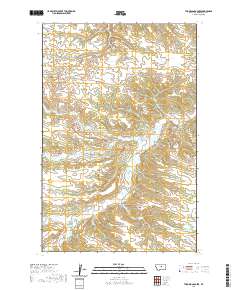 Thompson Coulee 2020 topographic map thumbnail