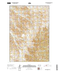 Thompson Creek NW 2020 topographic map thumbnail