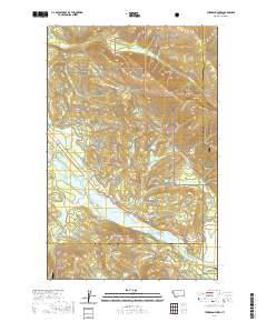 Thompson Lakes 2020 topographic map thumbnail