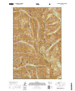Thunderbolt Mountain 2020 topographic map thumbnail