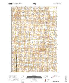 Timber Buttes South 2020 topographic map thumbnail