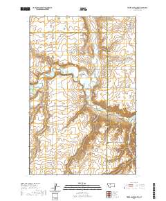 Timber Coulee North 2020 topographic map thumbnail