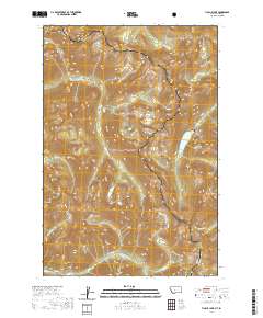 Tin Cup Lake 2020 topographic map thumbnail