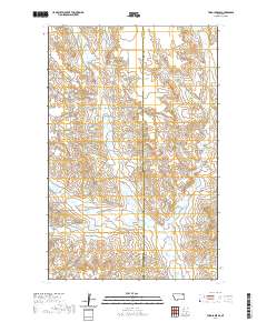 Todd Lakes SE 2020 topographic map thumbnail