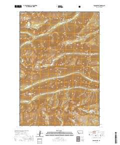Trapper Peak 2020 topographic map thumbnail