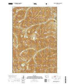 Treasure Mountain 2020 topographic map thumbnail