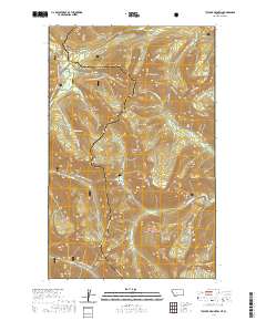 Tuchuck Mountain 2020 topographic map thumbnail