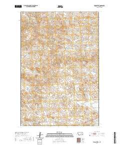 Twin Buttes 2020 topographic map thumbnail