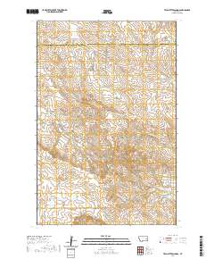 Twin Buttes School 2020 topographic map thumbnail