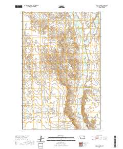 Uhlan Coulee 2020 topographic map thumbnail