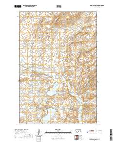 Upper Glaston Lake 2020 topographic map thumbnail