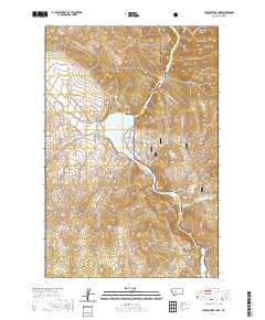 Upper Holter Lake 2020 topographic map thumbnail