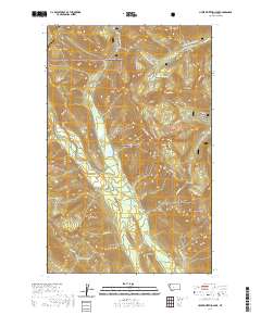 Upper Whitefish Lake 2020 topographic map thumbnail